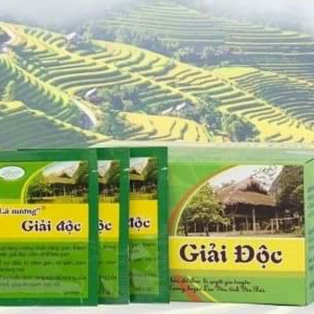 THẢO DƯỢC LÁ NƯƠNG GIẢI ĐỘC GAN _ LOAI I thải độc Gan hiệu quả