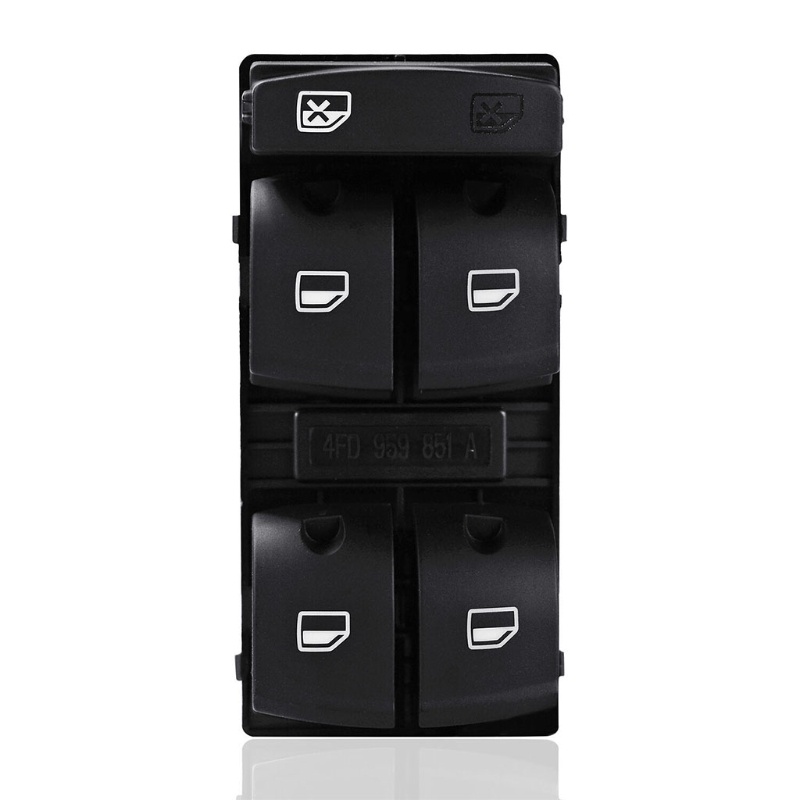 Nút Công Tắc Cửa Sổ Điện Tử Tự Động 4F0959851Công Tắc Chính F Dễ Lắp Đặt Cho A6 Q7 A6L