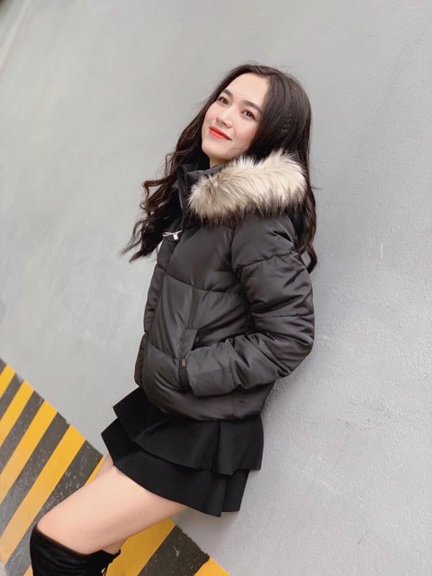 Áo phao đại hàn Bershka