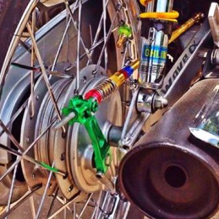 BỘ ĐŨA VÀ CÀNG THẮNG SAU XE DREAM ,WAVE