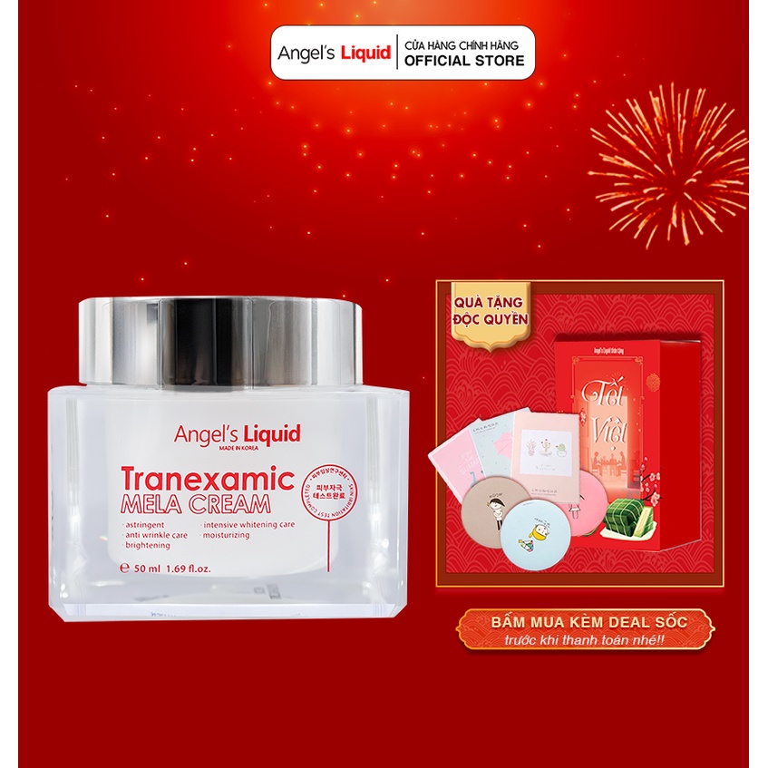 Kem Dưỡng Tranexamic Acid Mờ Nám Chuyên Sâu Angel's Liquid Mela Cream 50ml