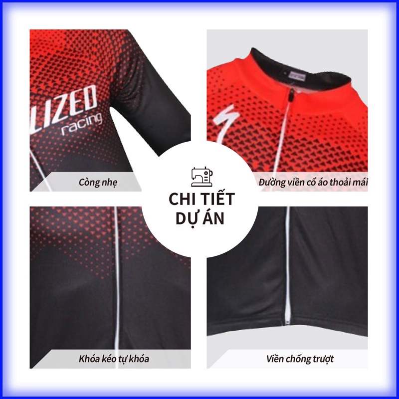 CHUYÊN SỈ Quần áo xe đạp Nam quần áo xe đạp dài tay Bộ áo đi xe đạp Bộ dài tay