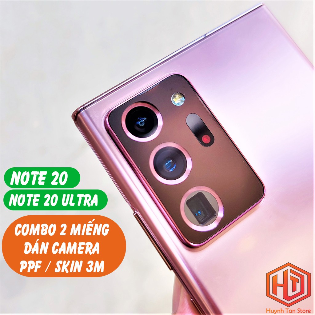 [Mua 1 tặng 1] Dán camera Samsung S21 Ultra, Note 20 , Note 20 Ultra  PPF hoặc 3M  khoét lỗ giữ nguyên chất lượng ảnh