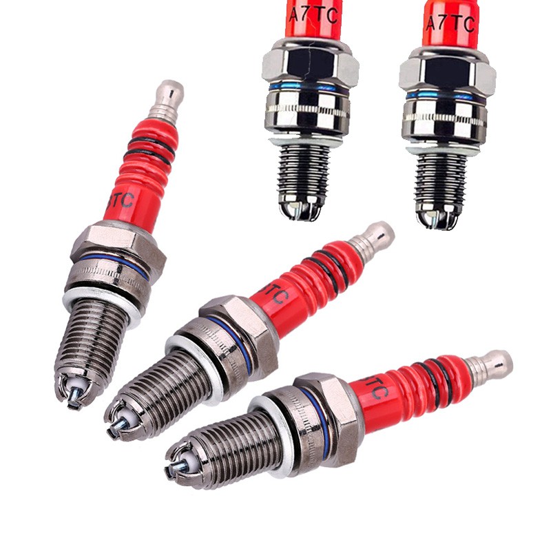 A7TJC/D8TJC Bugi đánh lửa 3 điện cực chuyên dụng dành cho xe máy 50CC-150CC