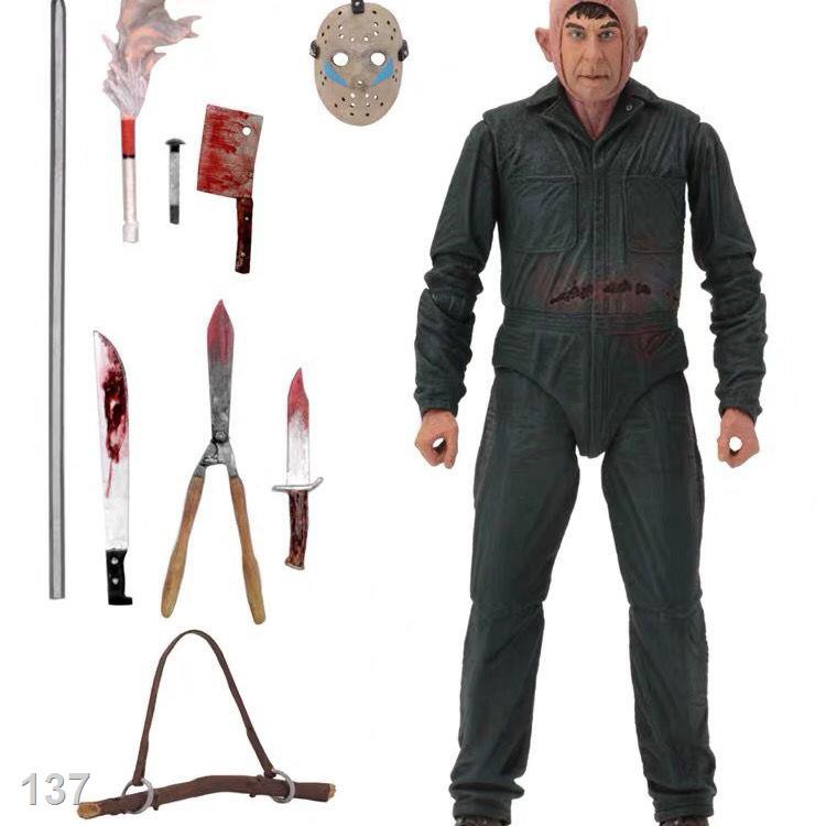 NECA Halloween Black Friday Freddy Jason Texas Chainsaw Killing Mô hình búp bê làm bằng tay