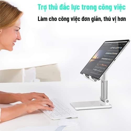 Giá đỡ điện thoại để bàn gấp gọn đa năng,Kệ Đỡ Điện Thoại chất liệu nhựa cao cấp phù hợp mọi dòng điện thoại, ipad