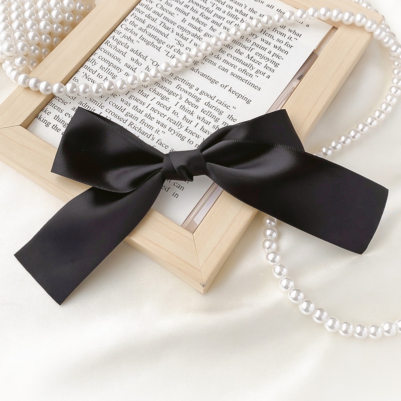 Kẹp tóc nơ dễ thương phong cách hàn quốc thời trang cho nữ