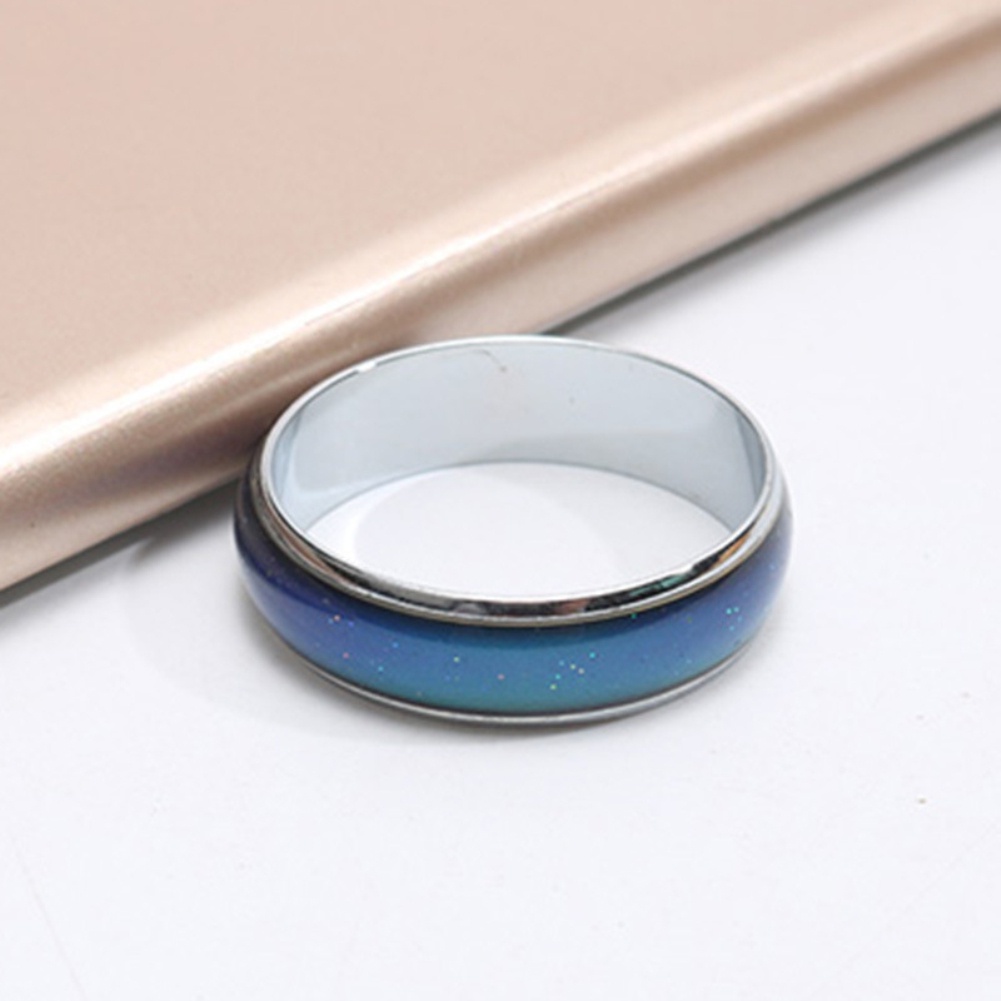 Nhẫn đeo ngón đổi màu theo tâm trạng độc lạ cho unisex