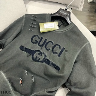Áo Nỉ Gucci rêu rách Nam Nữ Hotttt