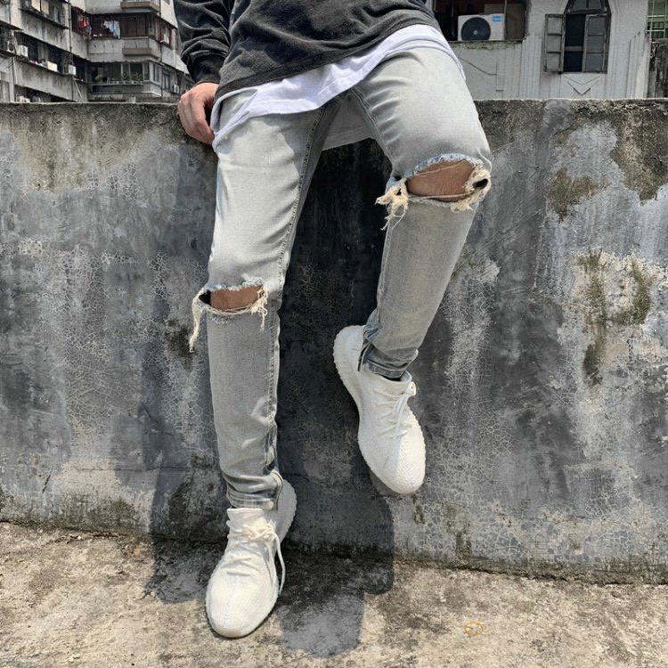 Quần Jean Phong Cách Bụi Bặm Màu Ngà Độc Đáo Cho Nam Và Nữ - PANTU UNISEX