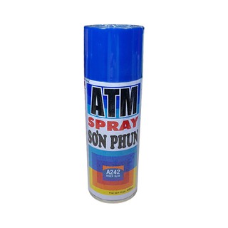 Sơn Phun ATM SPRAY, Chai 400ml, Khối lượng tịnh 270gr - Màu Thông Dụng - Giá Sỉ