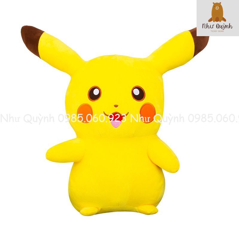 [HÀNG NHẬP KHẨU] GẤU BÔNG PIKACHU-GỐI ÔM PIKACHU-THÚ NHỒI BÔNG PIKACHU CAO CÂP