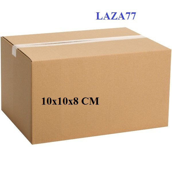 THÙNG CARTON 10X10X8 – THÙNG GIẤY CARTON GIÁ RẺ ( 1 HỘP )