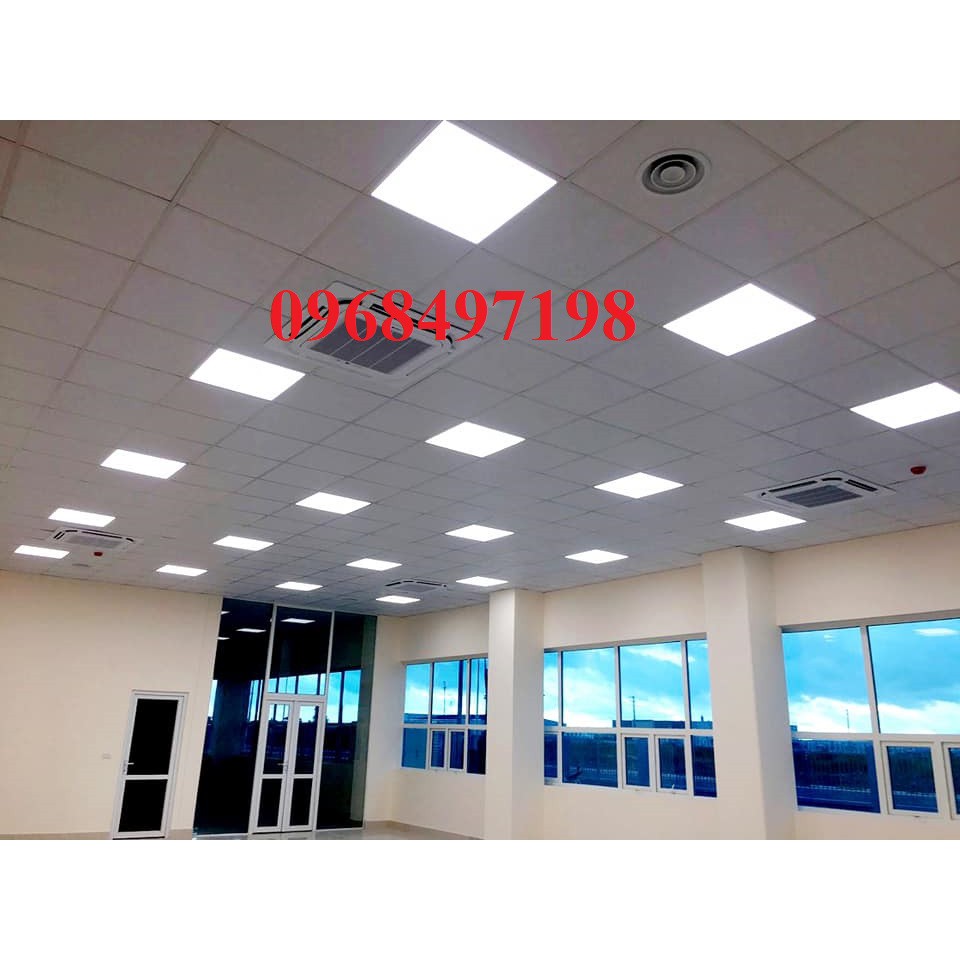 Đèn led panel hộp 600x600 công suất 48w thả trần-Đèn led panel trần thạch cao