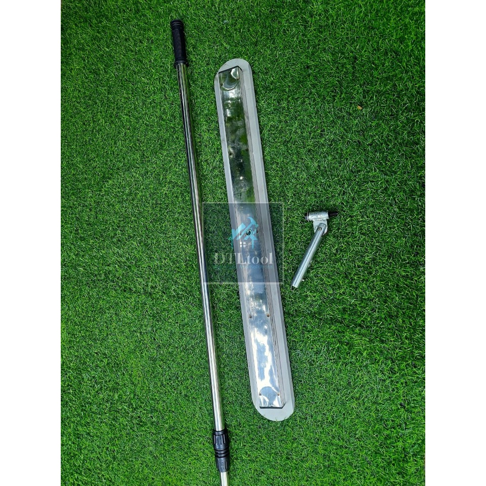 Thước Gạt Bê Tông Siêu Phẳng. Mâm dài 81cmm x rộng 9 cm. Tay cầm 1.1m kéo dài 2m