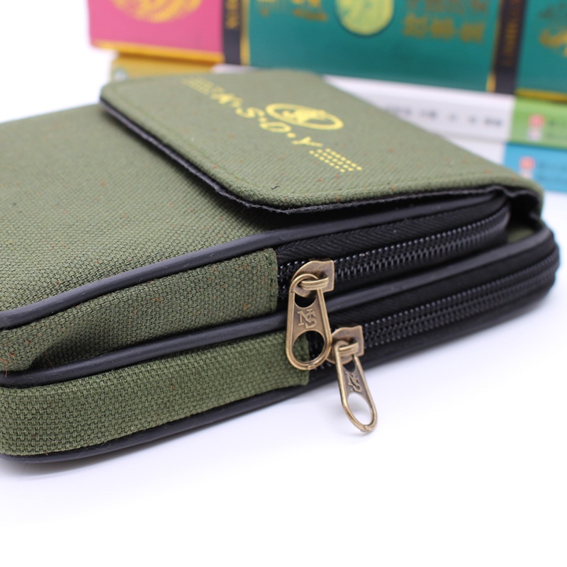 Túi Đeo Hông Đựng Điện Thoại Bằng Vải Canvas Tiện Dụng