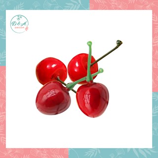 Cherry trang trí chụp hình - Set 4 trái