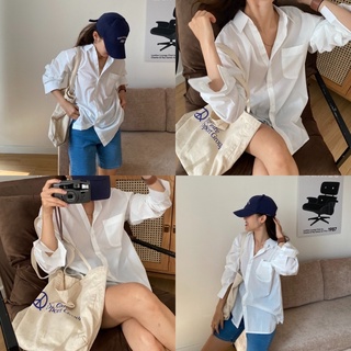 [Cotton Chống Nhăn] [Rẻ vô địch] [Ảnh thật] ÁO SƠ MI NỮ - HEE BY OHI - Màu Trắng Cotton Chống Nhăn (heebyohi)