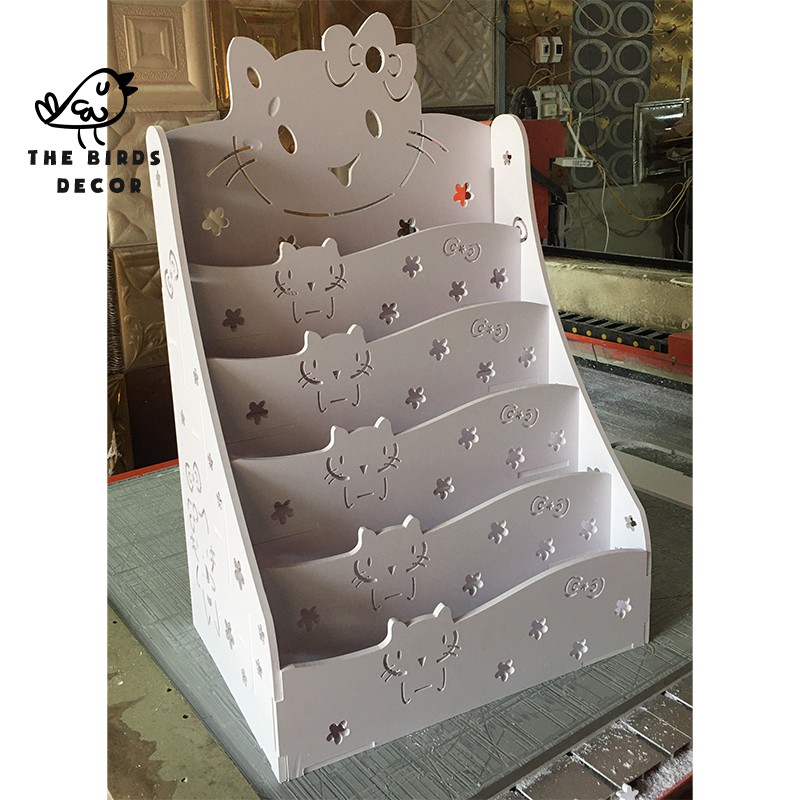 Kệ sách Kitty Ms:022 kích thước 96*60*40 cm dành riêng cho bé gái giá rẻ | BigBuy360 - bigbuy360.vn