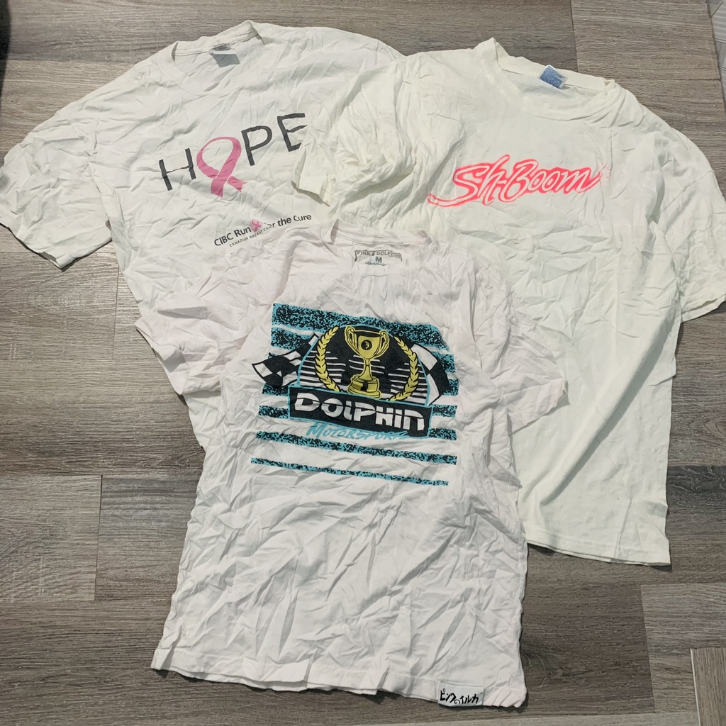 Áo thun mỹ 2hand , áo phông trắng loại 1 độ mới trên 93% .