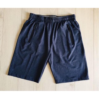 Quần short thun thể thao xanh đen qdt002