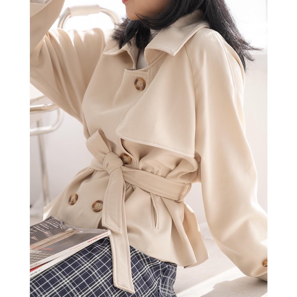 Naked by V - Áo khoác dáng ngắn Gabriel TrenchCoat | BigBuy360 - bigbuy360.vn