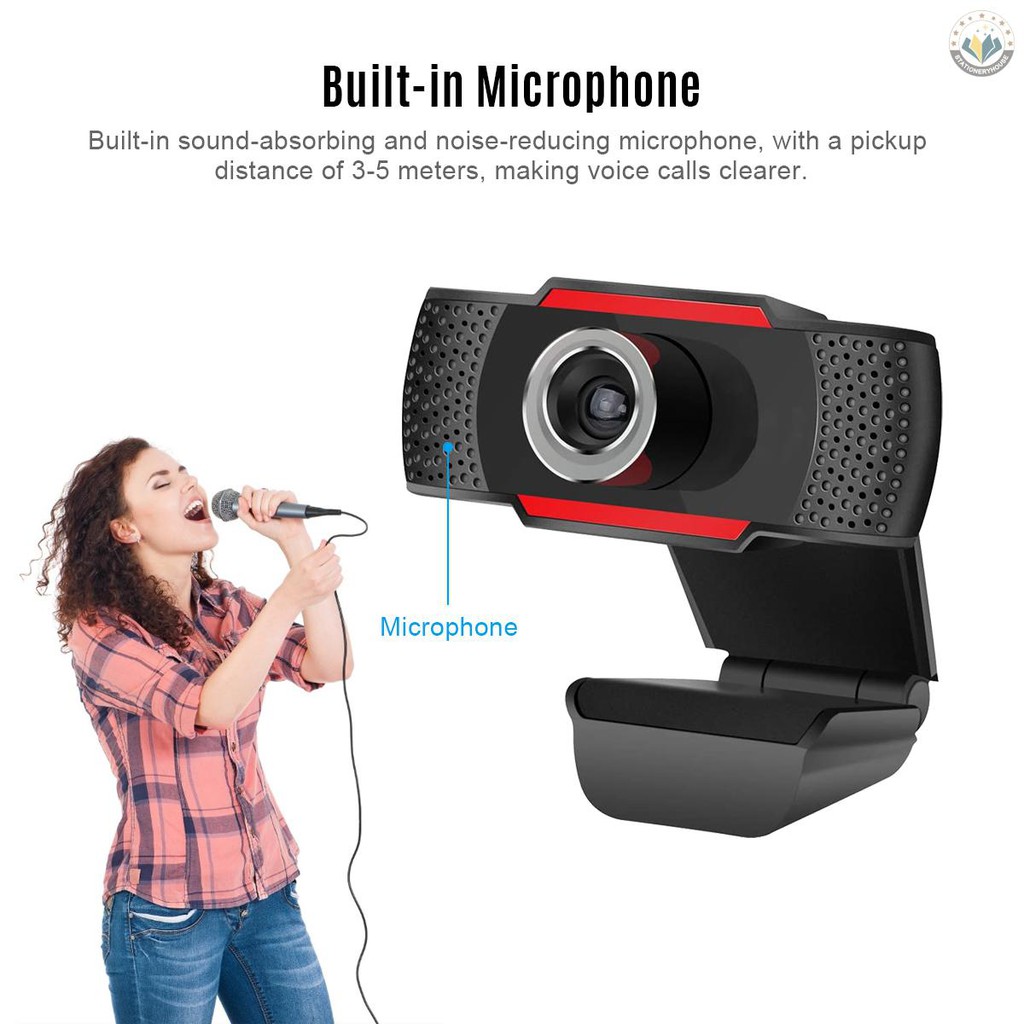 Camera 1080p Hd Kèm Micro Chống Ồn Và Hướng Dẫn Sử Dụng