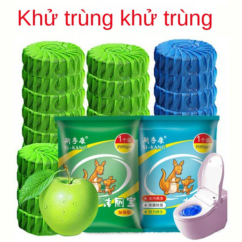 [Một viên sử dụng trong 30 ngày] Nước tẩy rửa toilet Bubble Green, bồn cầu bong bóng xanh, BMW Bucket