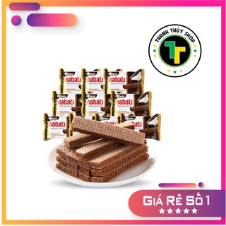 Combo 10 gói - Bánh xốp socola hiệu Nabati càng ăn càng nghiện loại 58g