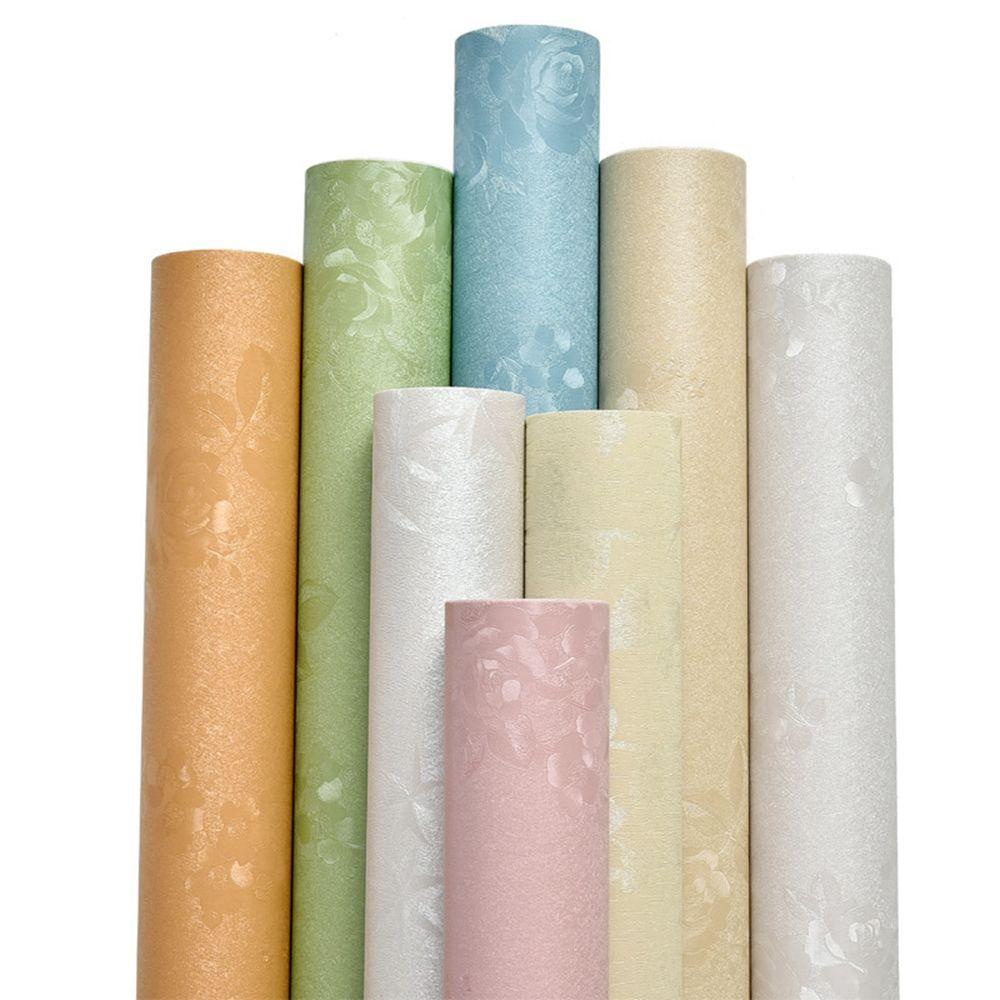 Giấy Dán Tường 3D 60x100cm Chống Thấm Nước Họa Tiết Hoa Dập Nổi Sang Trọng Trang Trí Nội Thất