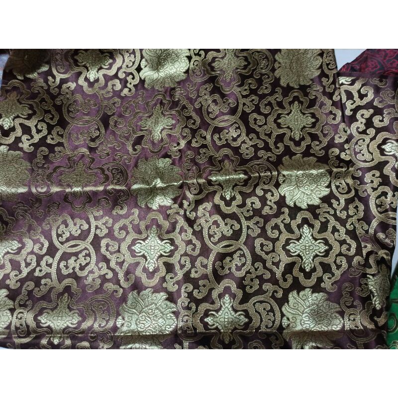 Gấm thượng hải- gấm hoa sen khổ 90cm