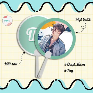[Handmade] Quạt tròn TayNew 18cm