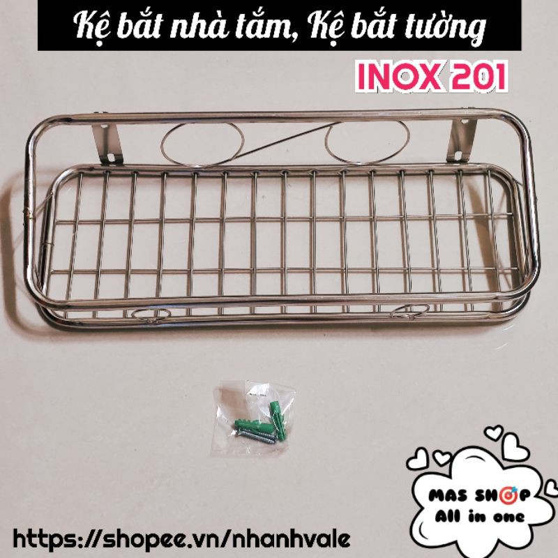 Kệ bắt nhà tắm nhà vệ sinh, Kệ bắt tường INOX