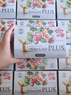 GIẢM CÂN SLIM & FIT PLUS MẪU MỚI [MUA 1 TẶNG 13]
