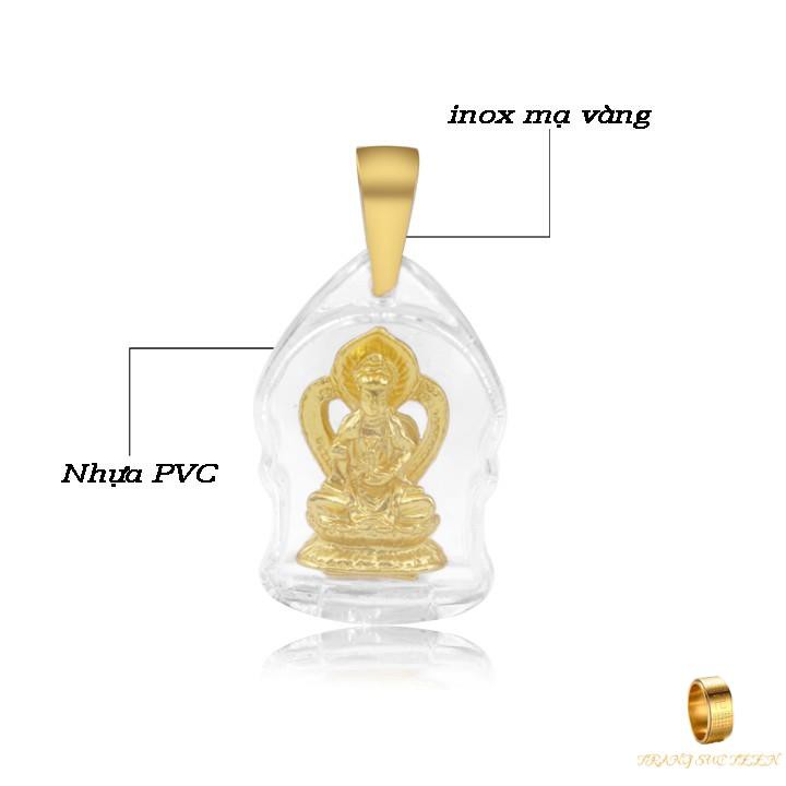 [CSJ]Mặt dây Phật Dát Vàng - Thỉnh Chùa Thái Lan mang lại Bình an May mắn Phong thủy