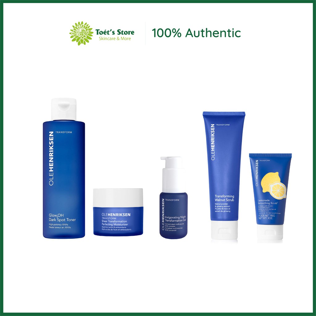 [BILL US] Bộ sản phẩm cho da xỉn màu Ole Henriksen Transform