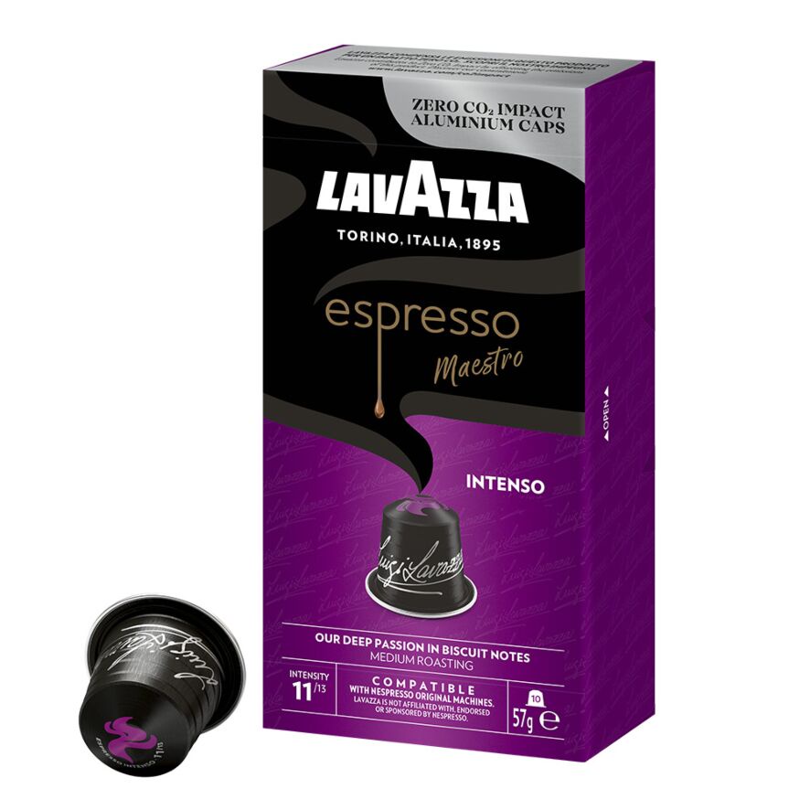 Cà phê Viên nén Vỏ nhôm Nespresso Lavazza - hộp 10 viên Date 5-2024