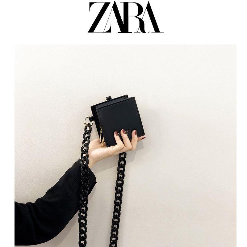 Túi đeo chéo Mini hình vuông phong cách Pháp thời trang mùa hè 2021