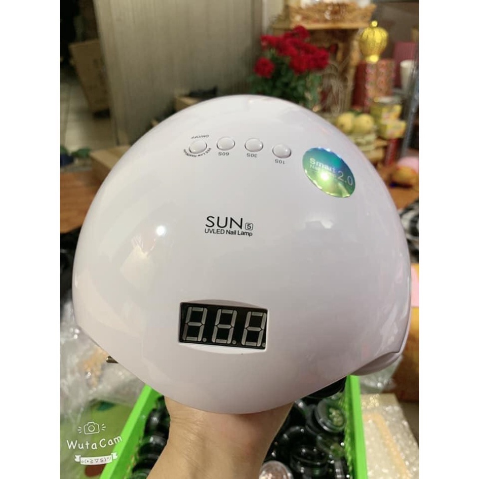 Máy hơ gel sun 5 tem xanh , Máy sấy khô sơn gel 48W