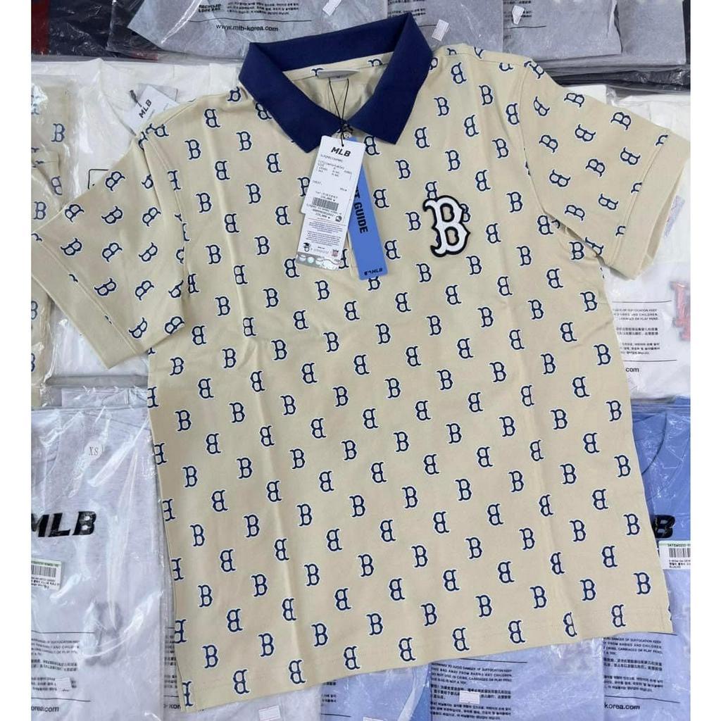 (HÀNG XUẤT XỊN) Áo POLO A2489 M/L/B MONOGRAM POLO T-SHIRT full-tem-tag  Size S M L, UNISEX. Regular Fit  Hàng có sẵn ful