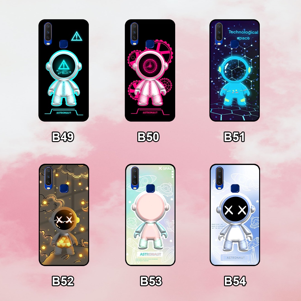Ốp lưng Vivo U10 / Y11 / Y12 / Y15 / Y17 in hình phi hành gia - vũ trụ siêu ngầu