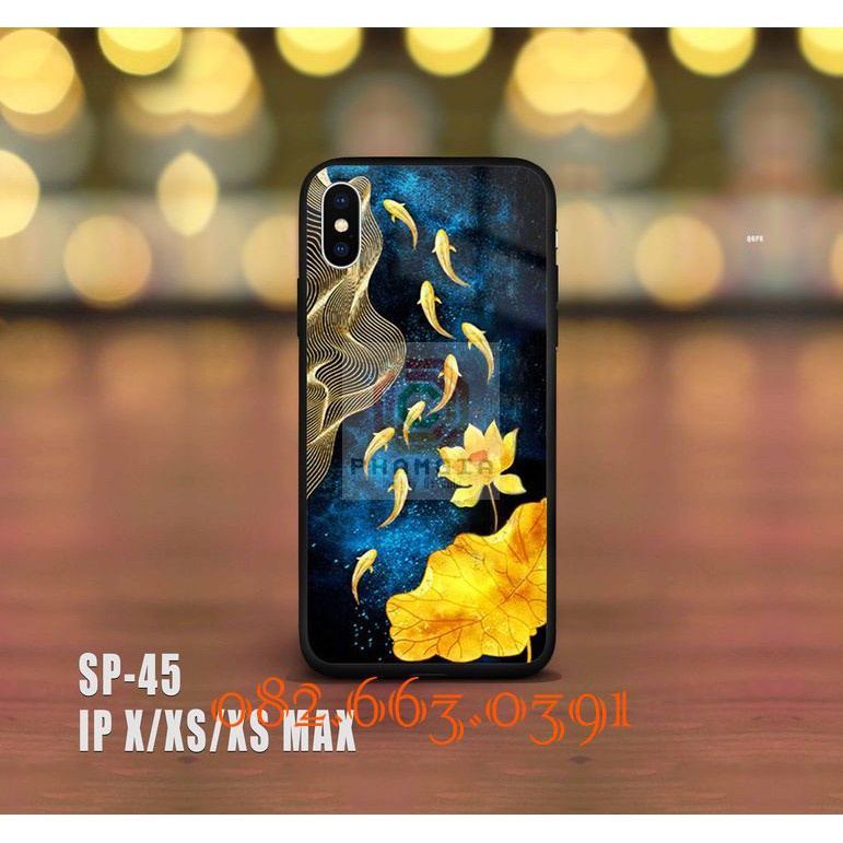 Ốp lưng IP X / XS / XS MAX hình cá koi siêu đẹp