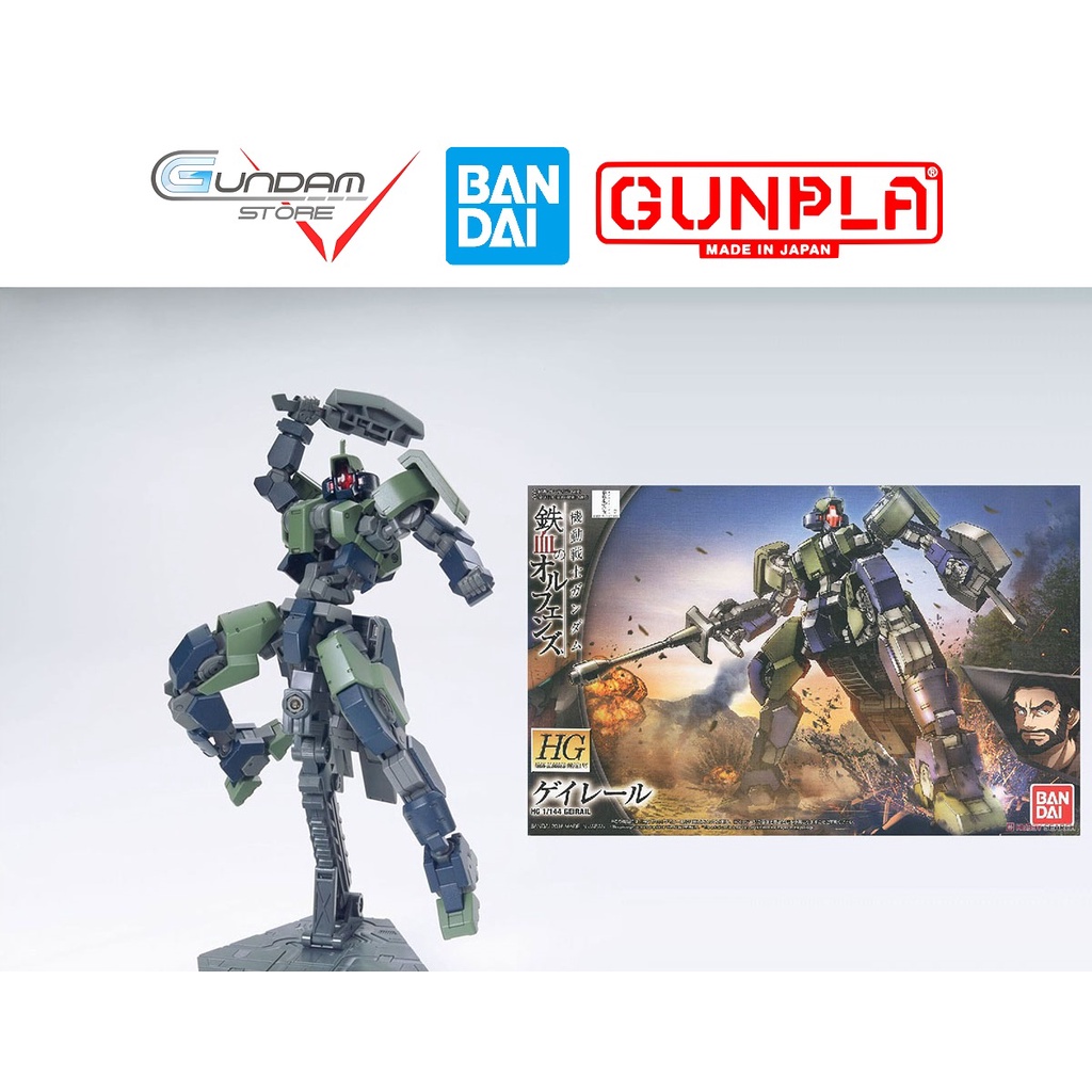 Mô Hình Gundam HG Geirail 1/144 Bandai HGIBO Iron Blooded Orphans Đồ Chơi Lắp Ráp Anime Nhật