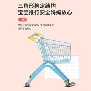 Xe Đẩy Siêu Thị Đồ Chơi Mini 0610 Cho Bé