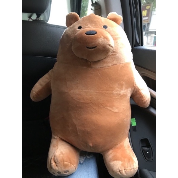 Gấu bông 3 chú gấu Trắng - Trúc - xám