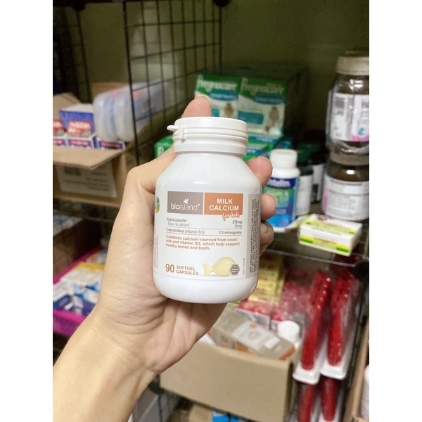 Canxi sữa bio island milk Calcium Úc cho bé ( canxi bio)