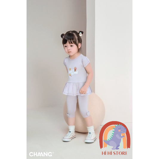 Chaang quần legging lửng bé gái Active SS2022D04