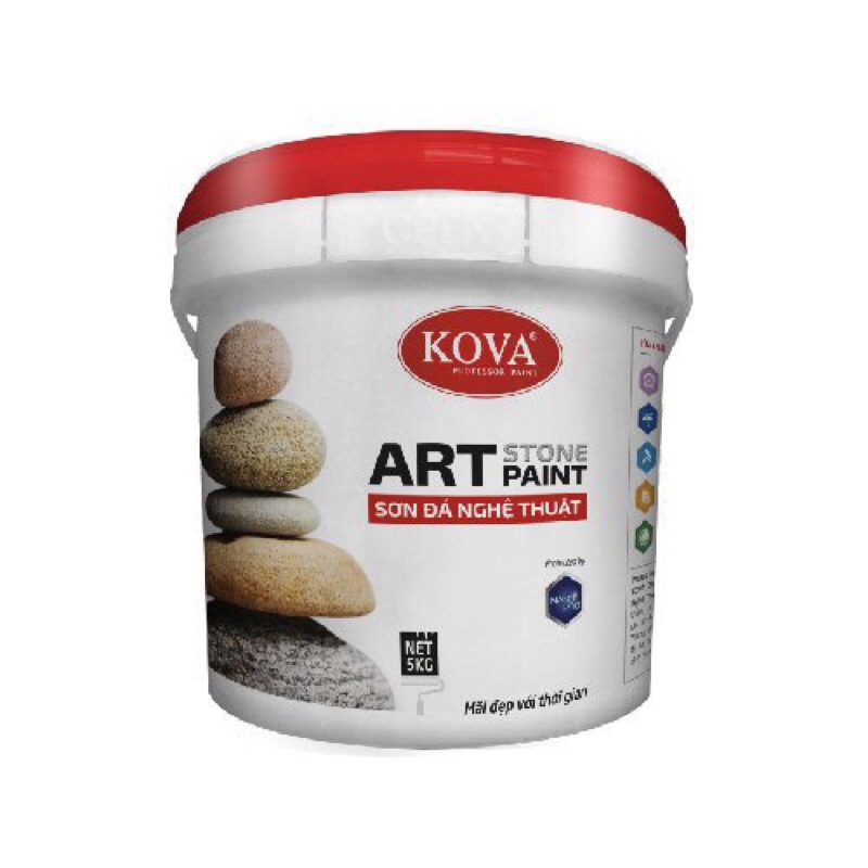 Sơn đá nghệ thuật KOVA 5kg