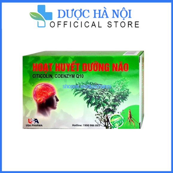 Combo 5 hộp Hoạt huyết dưỡng lão giúp tăng tuần hoàn máu, bổ thần kinh, bổ khí huyết – hộp 5 vỉ x 20 viên
