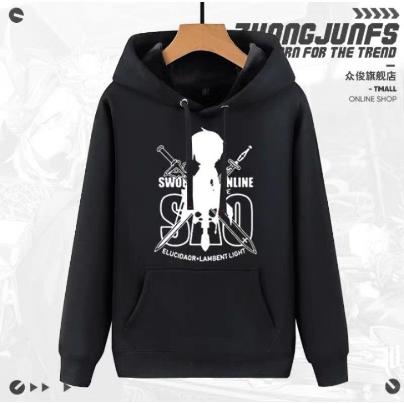 Áo Hoodie Nỉ Ấm Anime Sword Art Online Nam Nữ